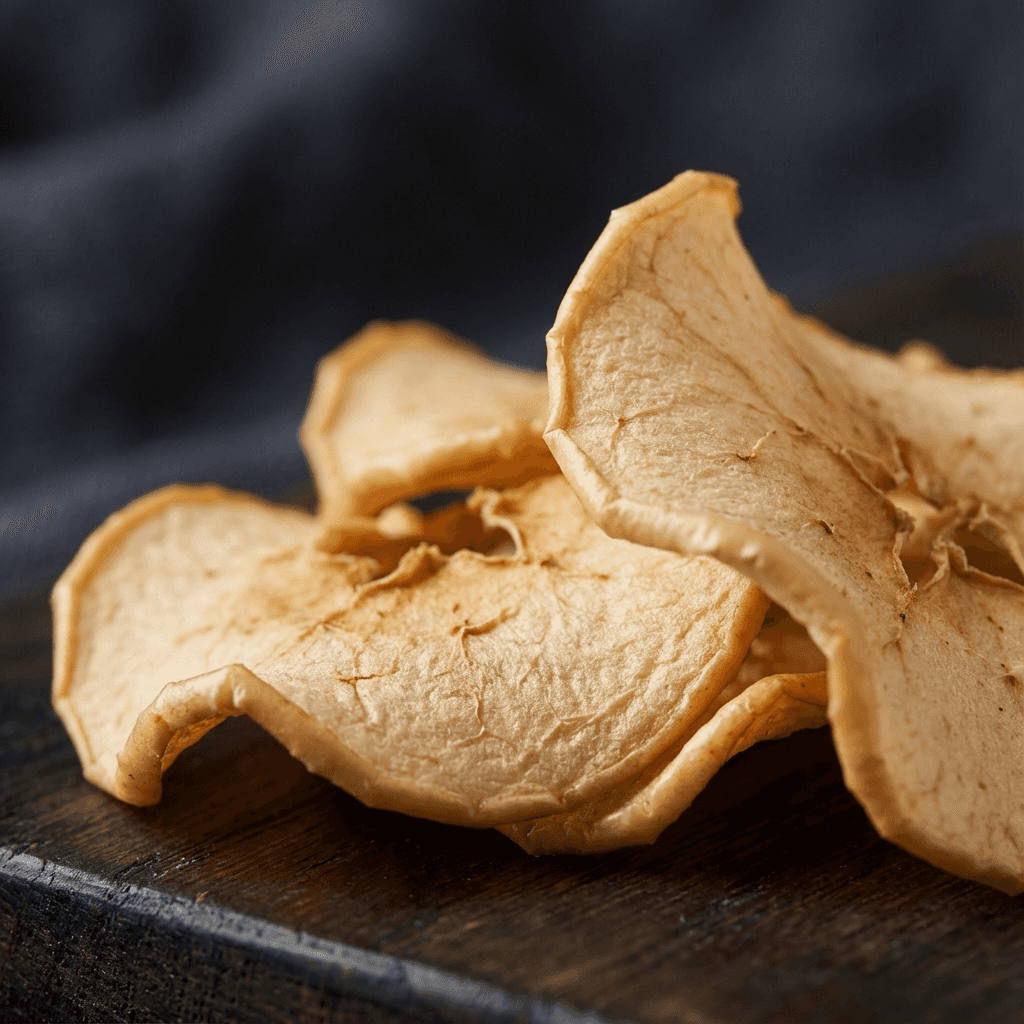 Pomme déshydraté pour garnish cocktail